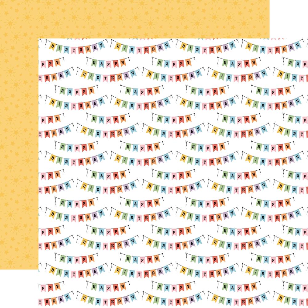 Echo Park Party Animal 12 x 12 Collection Kit pa480016 Birthday Garlands