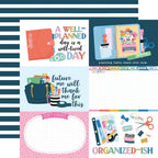 Echo Park Plan On It 12 x 12 Collection Kit poi474016 6X4 Journaling Cards
