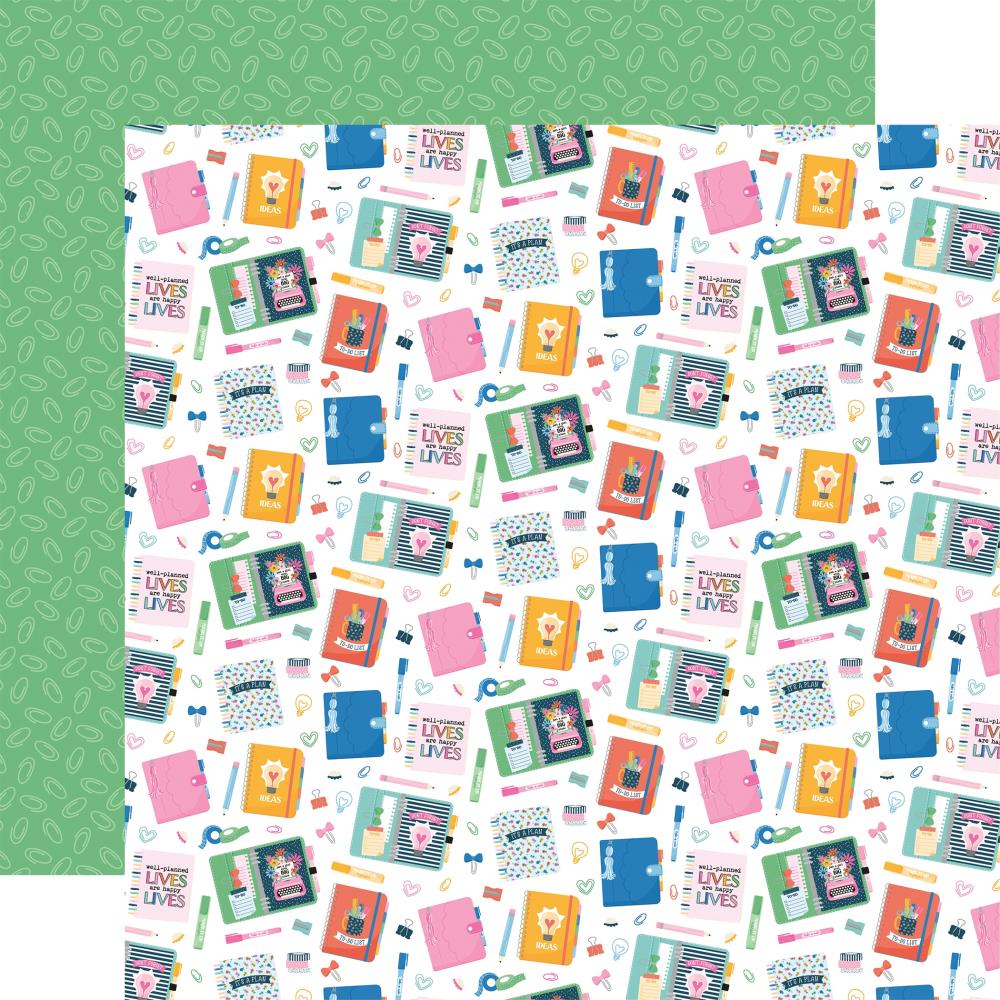 Echo Park Plan On It 12 x 12 Collection Kit poi474016 Happy Lives Planners