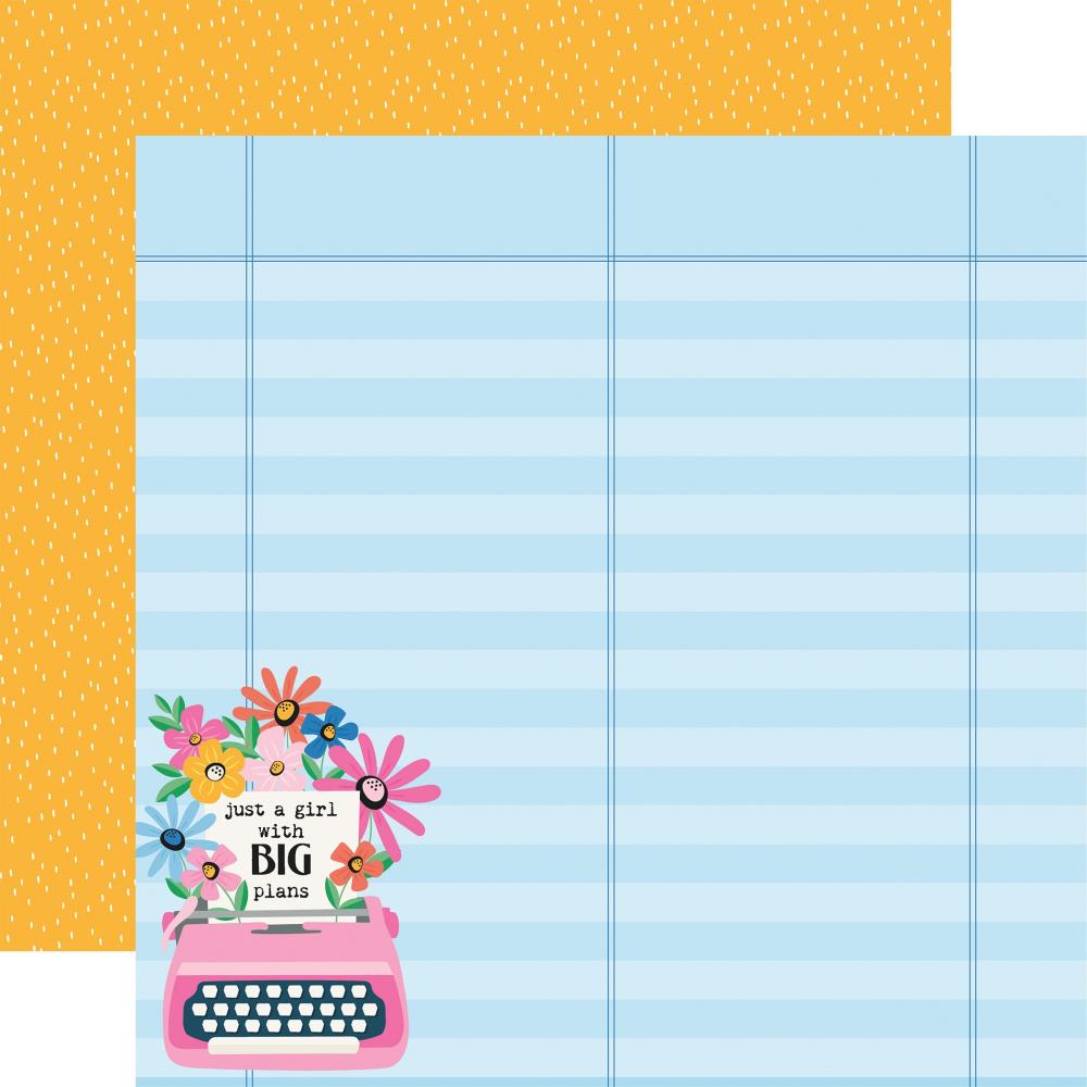 Echo Park Plan On It 12 x 12 Collection Kit poi474016 Jot It Down Note Card