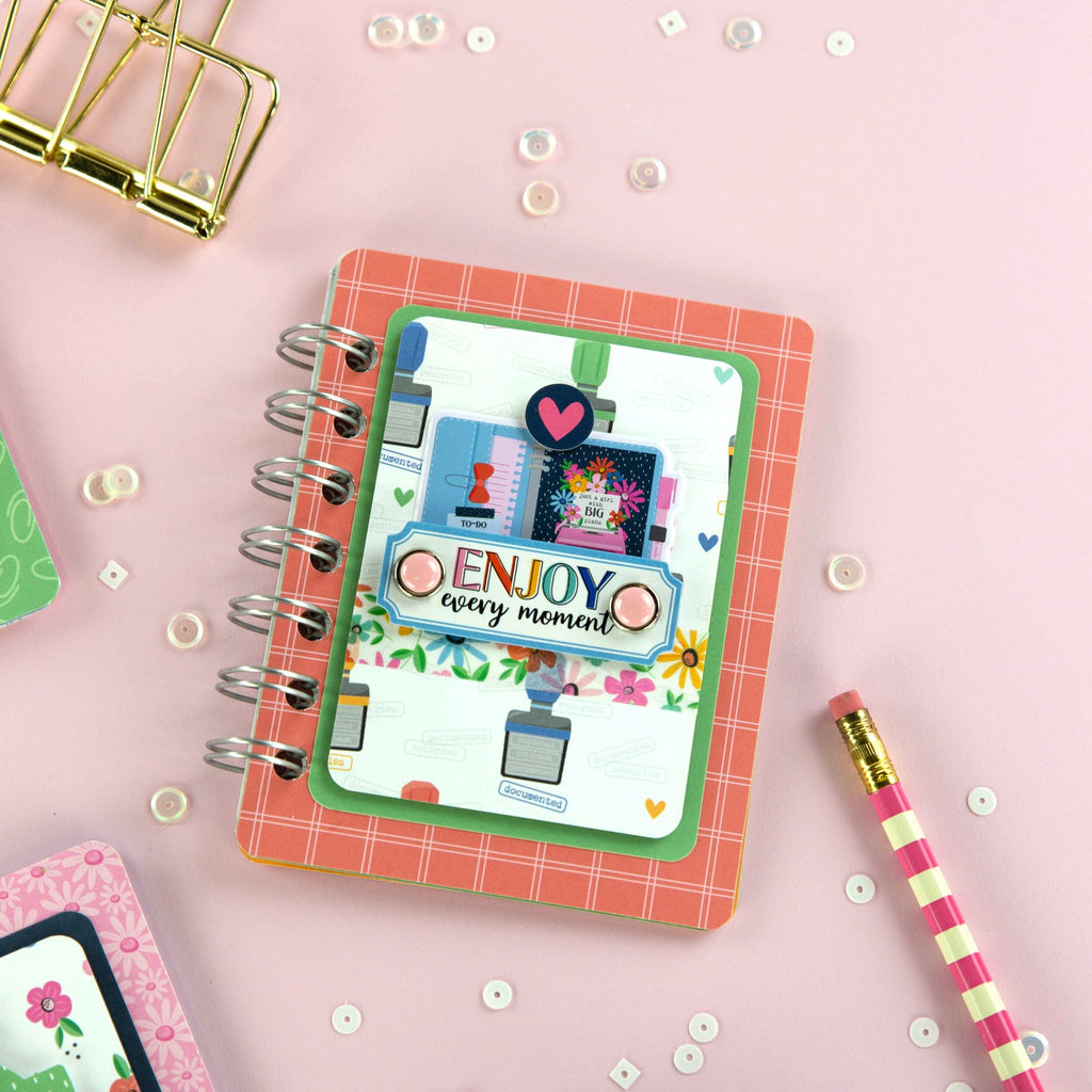 Echo Park Plan On It 12 x 12 Mega Bundle poi474050 Enjoy Every Moment Notebook