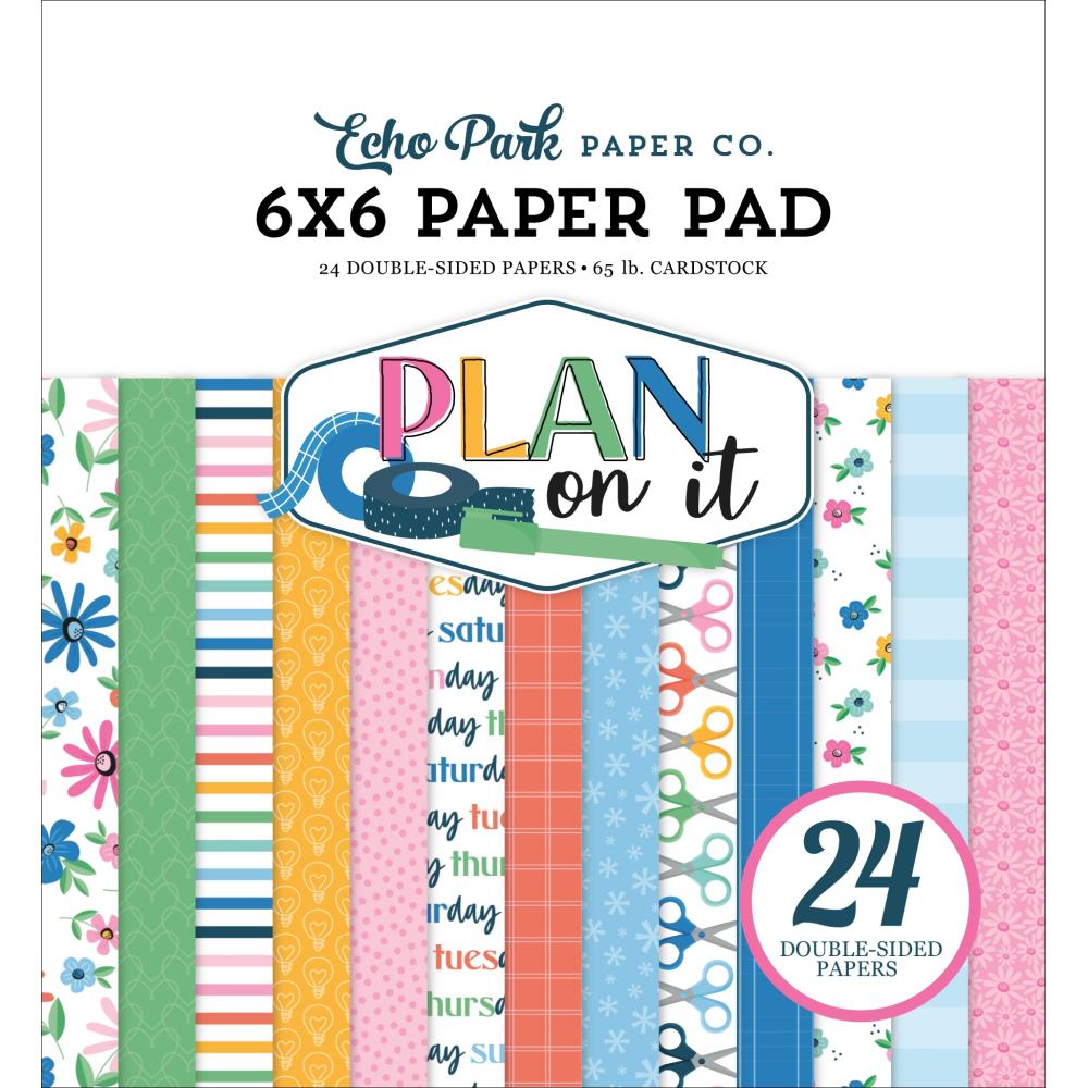 Echo Park Plan On It 6 x 6 Paper Pad poi474023