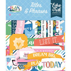 Echo Park Plan On It Titles And Phrases poi474032
