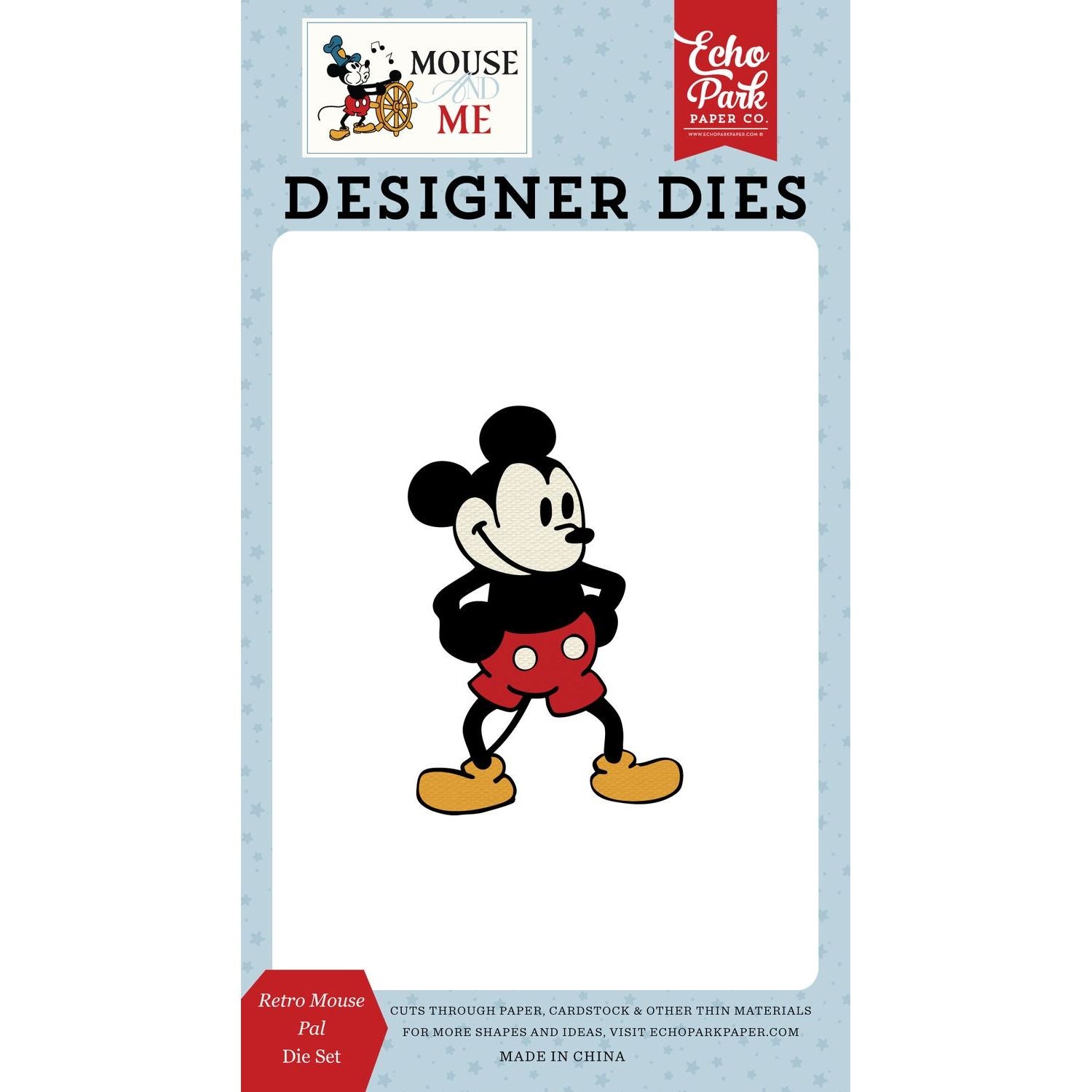 Echo Park Retro Mouse Pal Die mam487040 – Simon Says Stamp