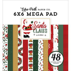 Echo Park Santa Claus 6 x 6 Mega Paper Pad sc457031