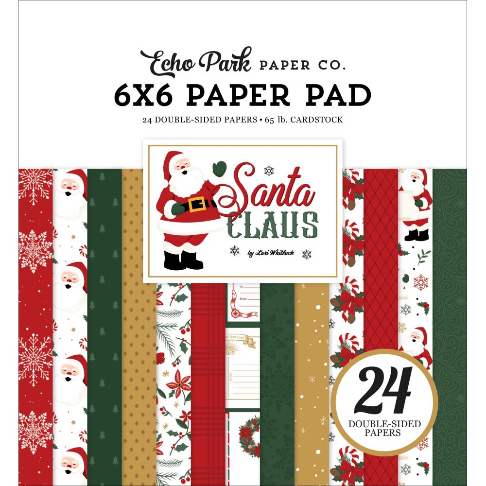 Echo Park Santa Claus 6 x 6 Paper Pad sc457023