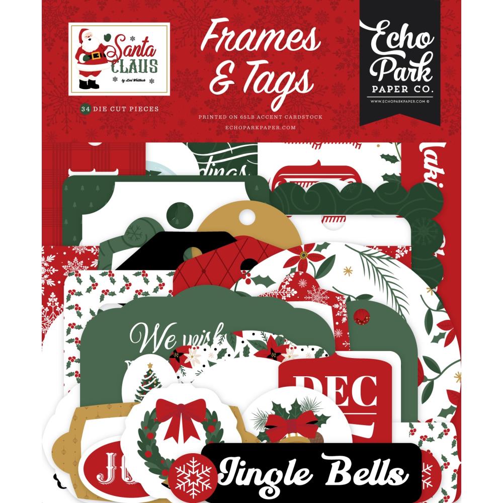 Echo Park Santa Claus Frames And Tags sc457025