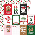 Echo Park Santa's Christmas Delivery 12 x 12 Collection Kit scd459016 3X4 Journaling Cards