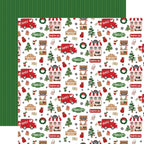 Echo Park Santa's Christmas Delivery 12 x 12 Collection Kit scd459016 Candy Cane Lane