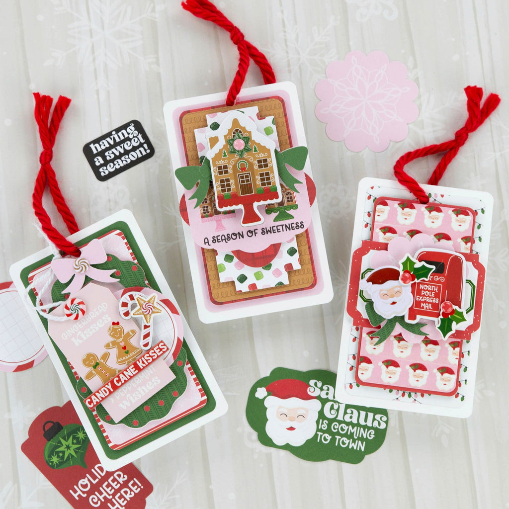 Echo Park Santa's Christmas Delivery 12 x 12 Collection Kit scd459016 Gift Tags