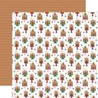 Echo Park Santa's Christmas Delivery 12 x 12 Collection Kit scd459016 Gingerbread Houses