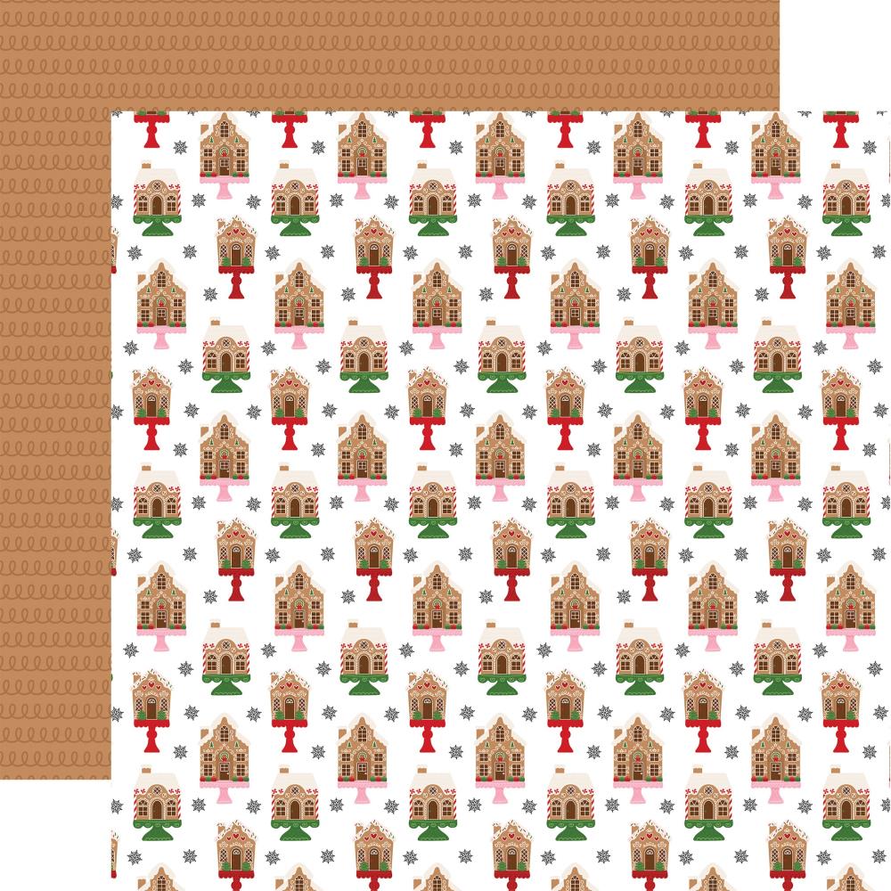 Echo Park Santa's Christmas Delivery 12 x 12 Mega Bundle scd459050 Gingerbread Houses