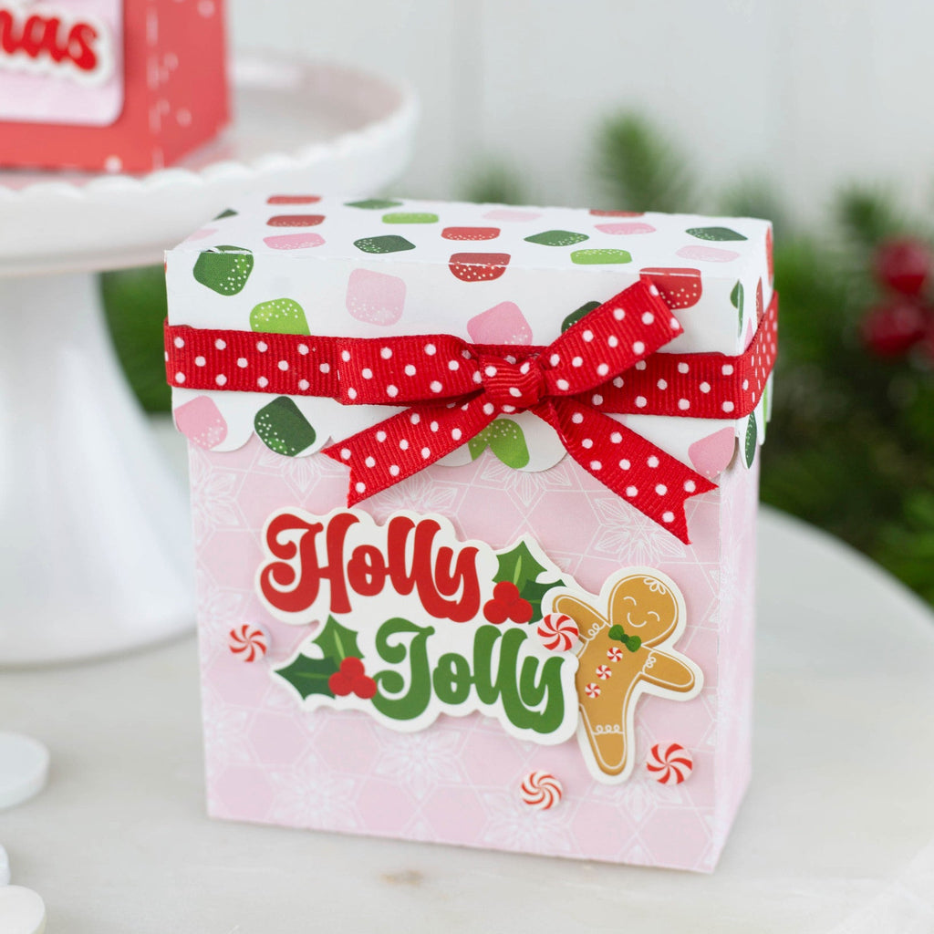 Echo Park Santa's Christmas Delivery 6 x 6 Mega Paper Pad scd459031 Holly Jolly Box