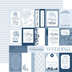 Echo Park Save The Date 12 x 12 Collection Kit std498016 Sentiments Wedding