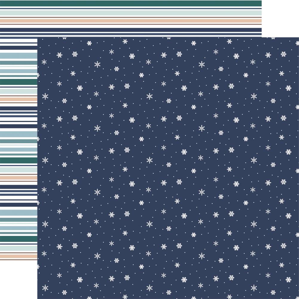 Echo Park Snow Day 12 x 12 Collection Kit sd469016 Simple Snowflakes