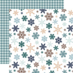 Echo Park Snow Day 12 x 12 Collection Kit sd469016 Snowflakes Falling