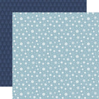 Echo Park Snow Day 12 x 12 Collection Kit sd469016 Snowglobe Flakes