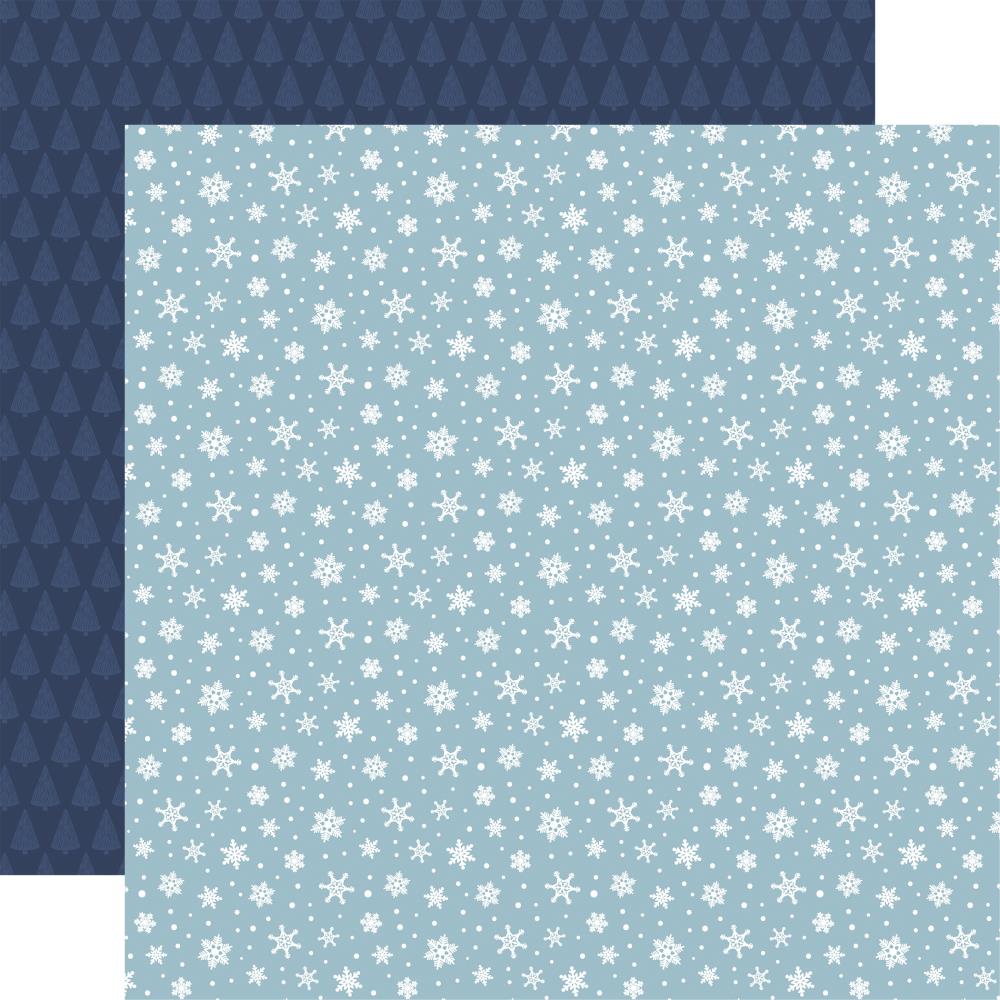 Echo Park Snow Day 12 x 12 Collection Kit sd469016 Snowglobe Flakes