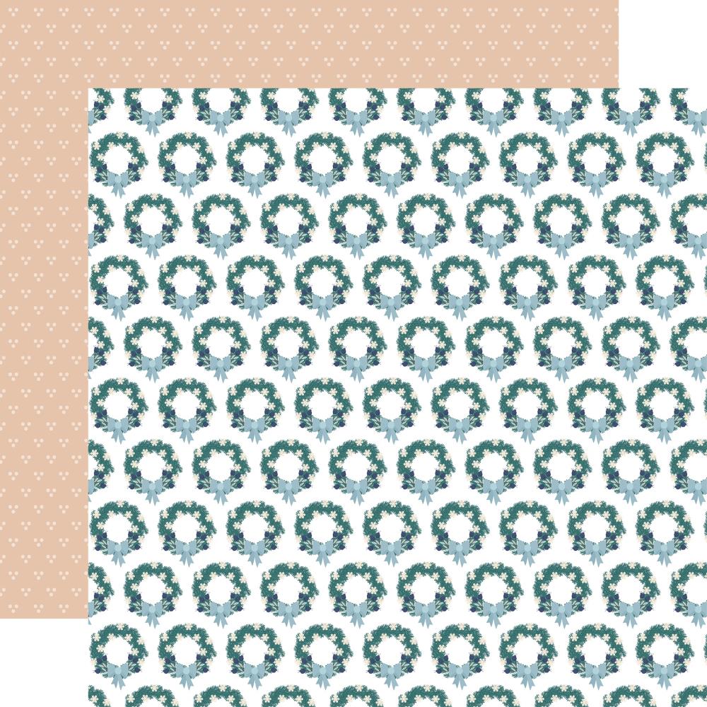 Echo Park Snow Day 12 x 12 Collection Kit sd469016 Winter Wreaths