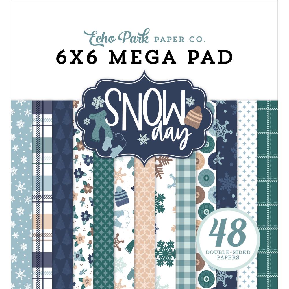 Echo Park Snow Day 6 x 6 Mega Paper Pad sd469031