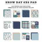 Echo Park Snow Day 6 x 6 Paper Pad sd469023 Detailed Images