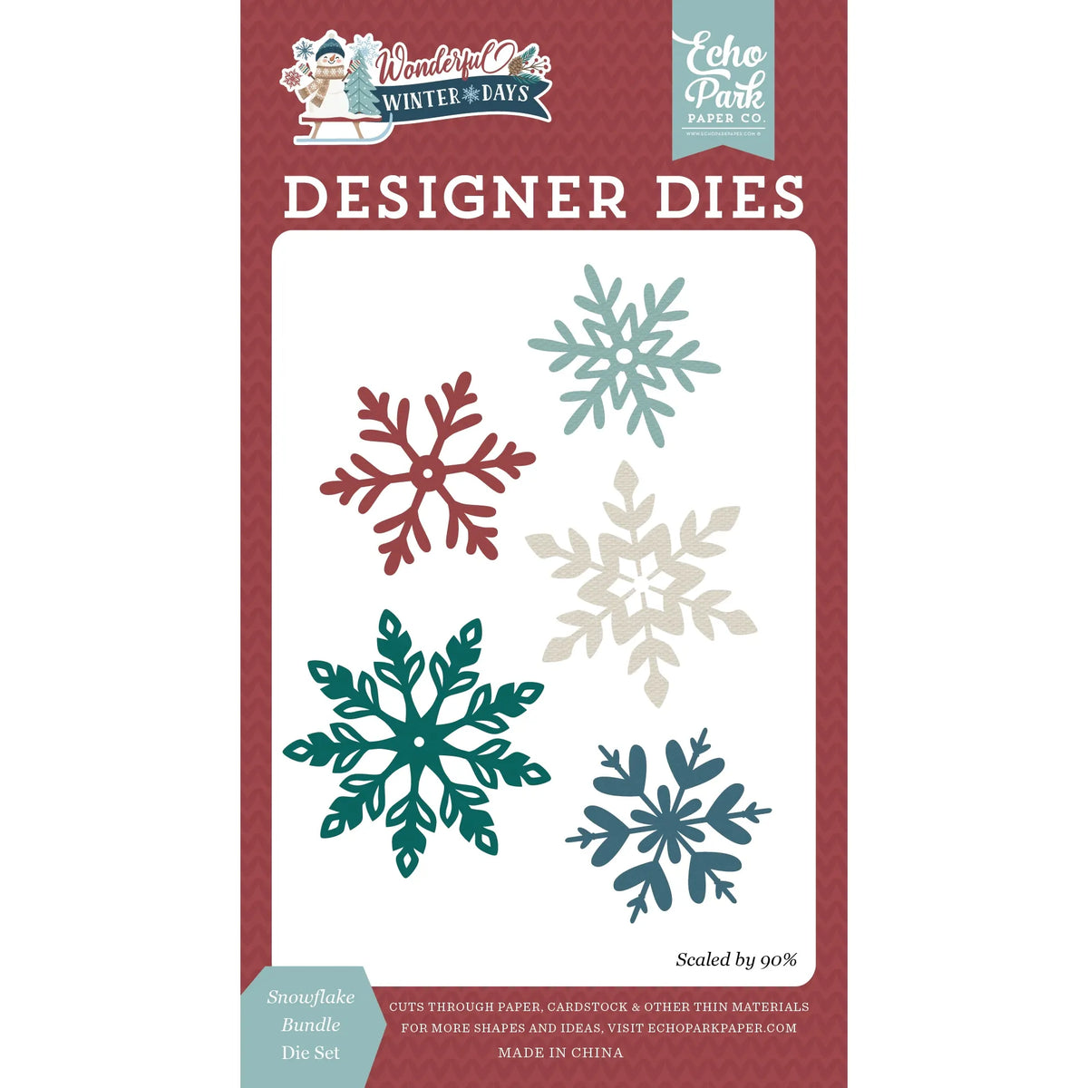 Echo Park Snowflake Bundle Dies wwd539042