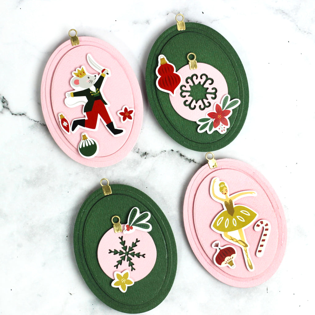 Echo Park Snowflake Ornaments Dies cj385042 Tags