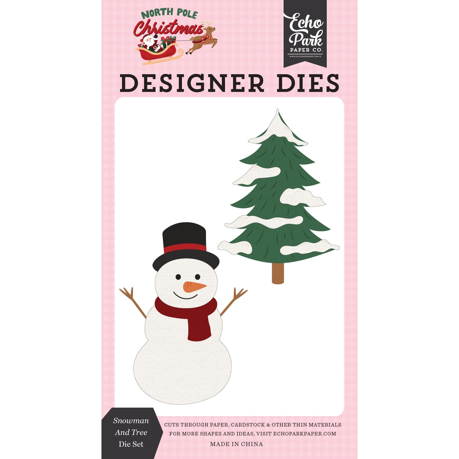 Echo Park Snowman And Tree Dies npc515041
