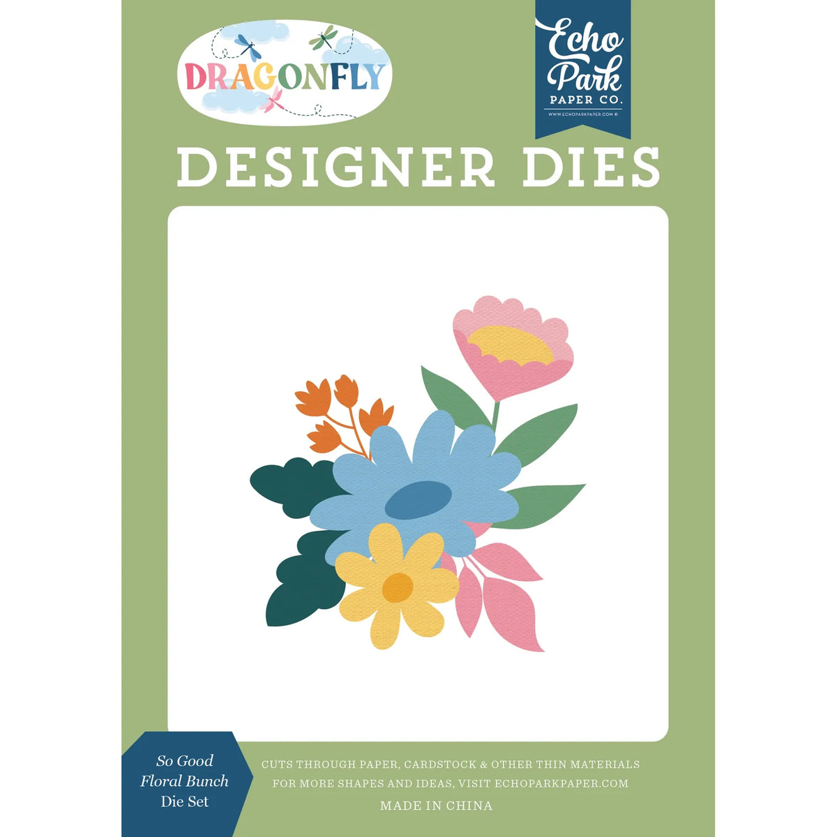Echo Park So Good Floral Bunch Dies dgf547043