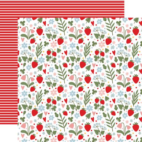 Echo Park Strawberry Fields 12 x 12 Collection Kit sf503016 Summer Images