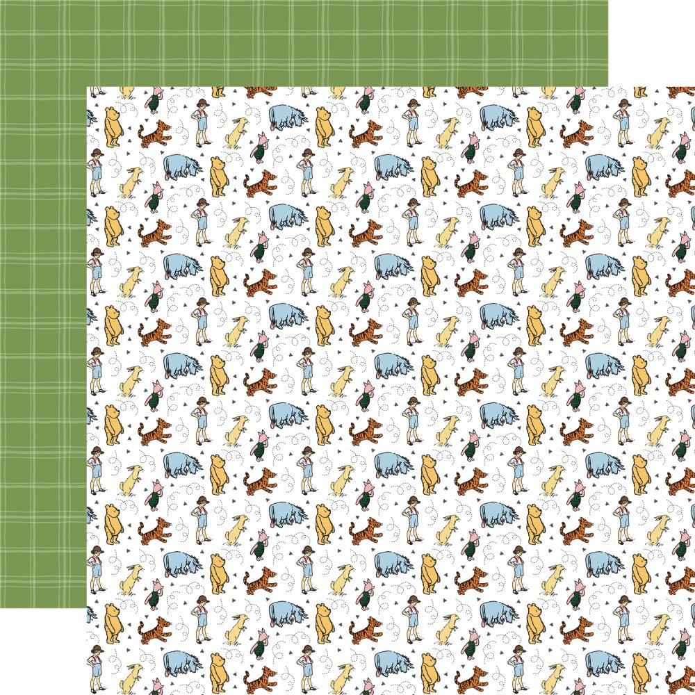 Echo Park The House At Pooh Corner 12 x 12 Collection Kit hpc420016 Happy Day Friends