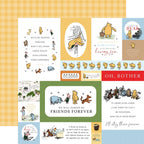 Echo Park The House At Pooh Corner 12 x 12 Collection Kit hpc420016 Multi Journaling Cards