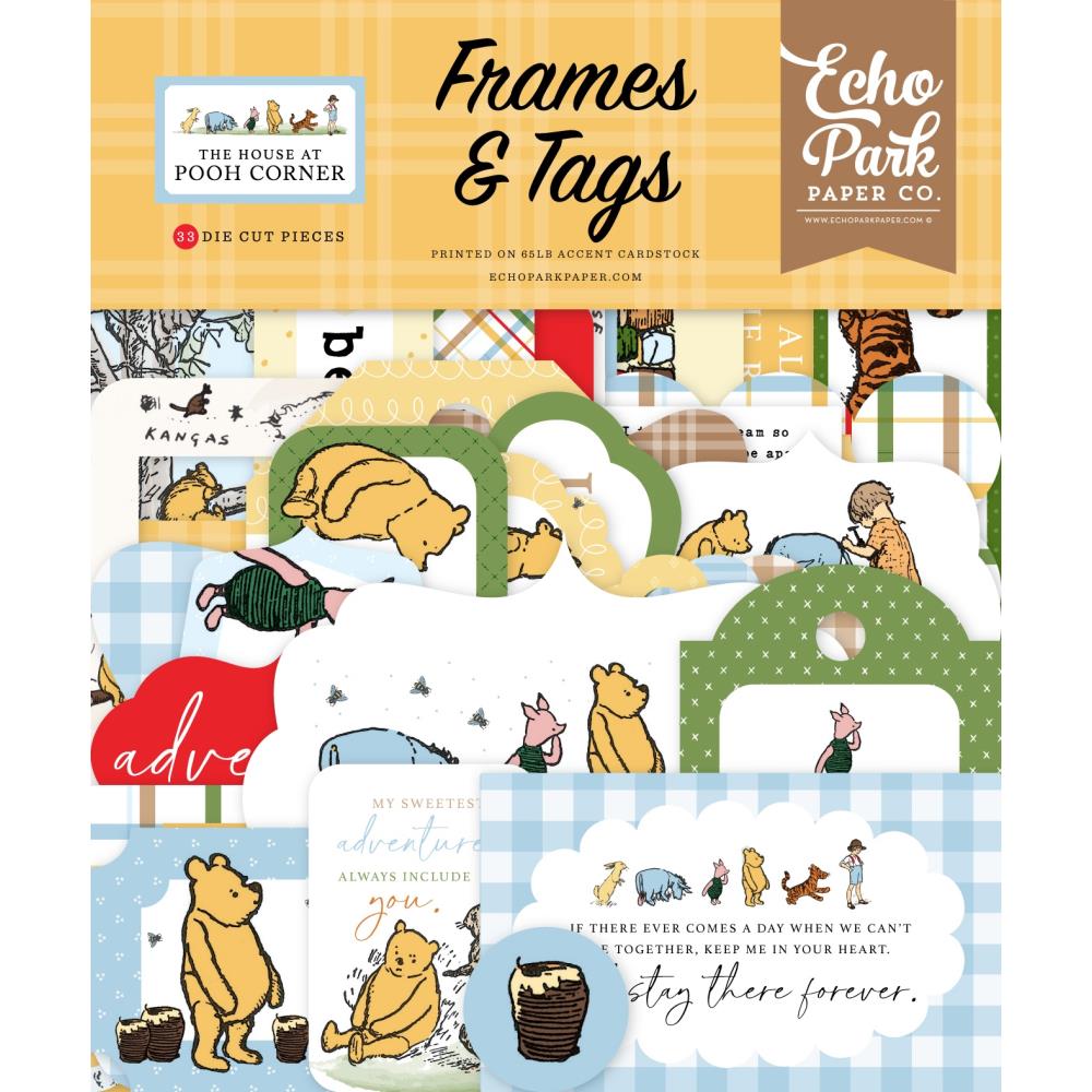 Echo Park The House At Pooh Corner Ephemera Frames And Tags hpc420025