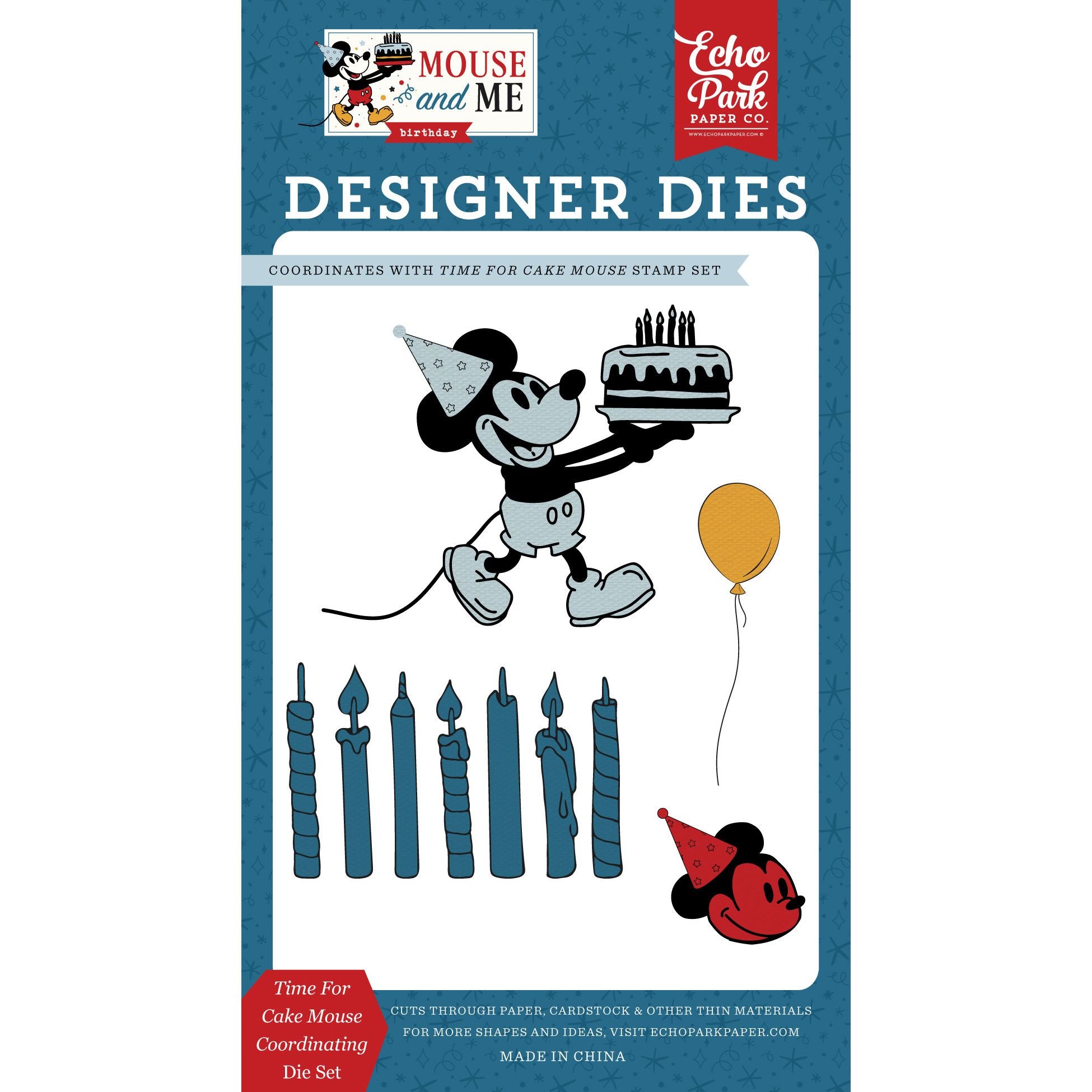 Echo Park Time For Cake Mouse Dies mmb509044