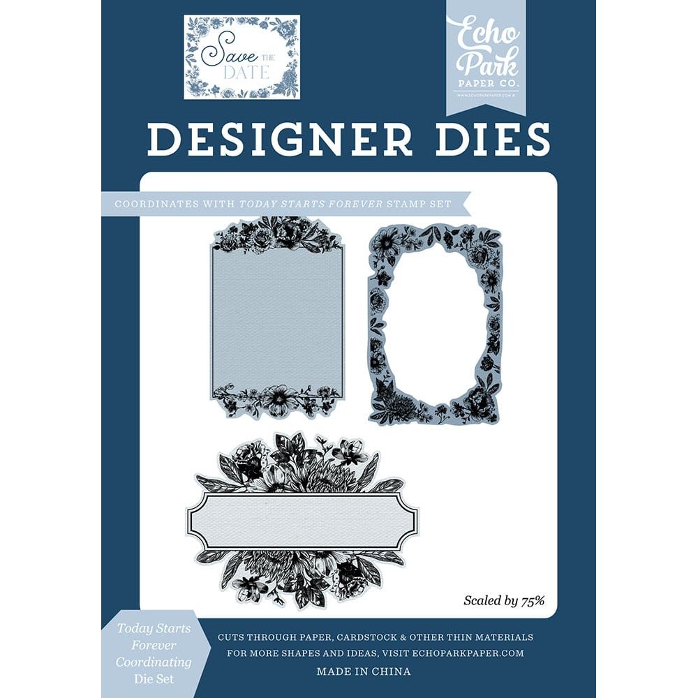 Echo Park Today Starts Forever Dies std498042 Wedding Frames