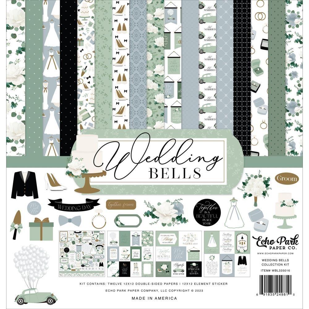 Echo Park Wedding Bells 12 x 12 Collection Kit wbl335016