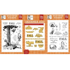 Echo Park Winnie Fall Phrases Dies And Stamps Bundle
