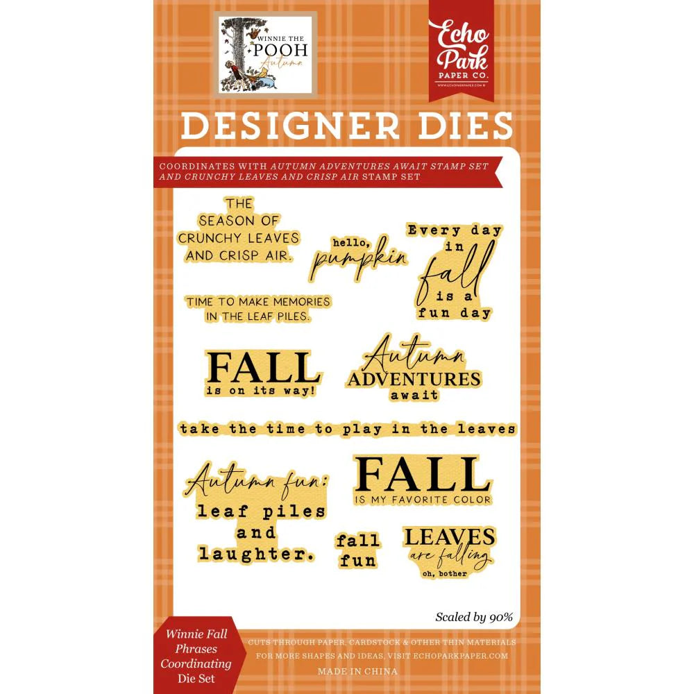 Echo Park Winnie Fall Phrases Dies And Stamps Bundle Echo_Park_Winnie_Fall_Phrases_Dies_wpa453044