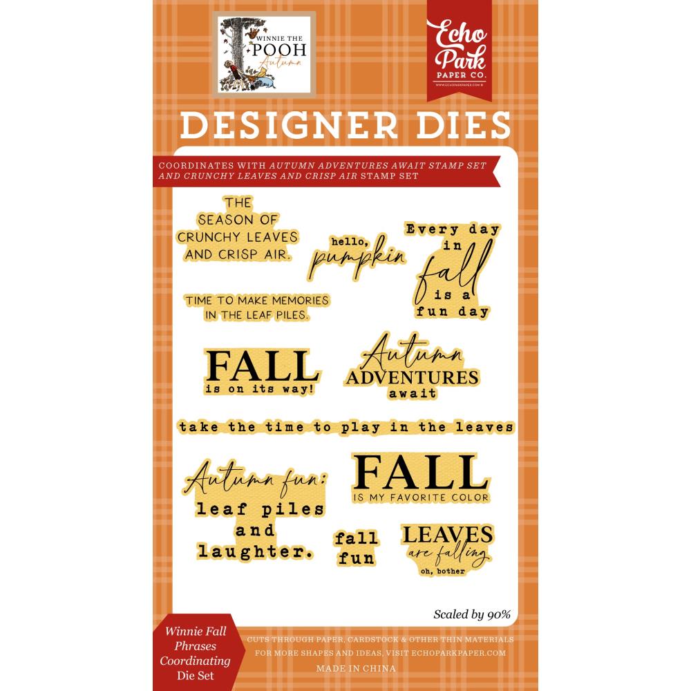 Echo Park Winnie Fall Phrases Dies wpa453044