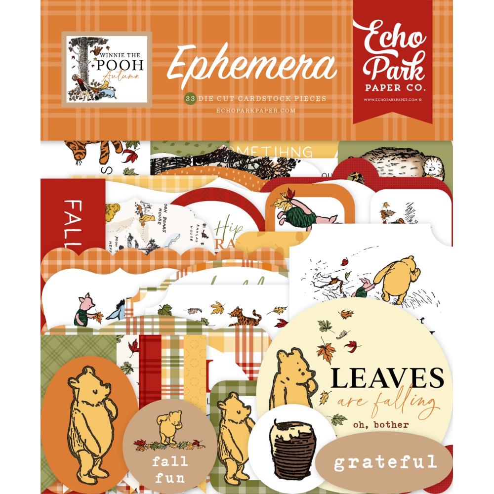 Echo Park Winnie The Pooh Autumn Ephemera wpa453024