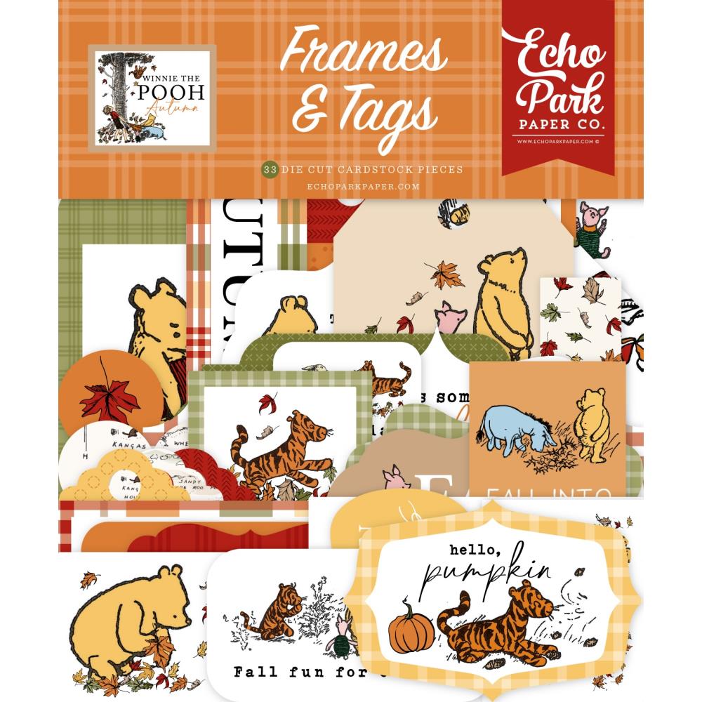 Echo Park Winnie The Pooh Autumn Frames And Tags wpa453025