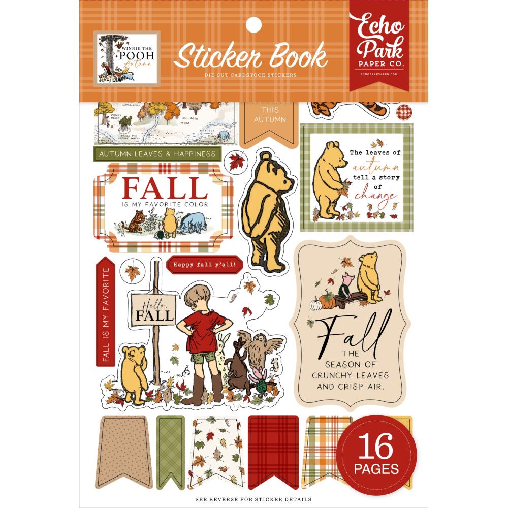 Echo Park Winnie The Pooh Autumn Sticker Book wpa453029