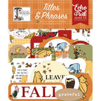 Echo Park Winnie The Pooh Autumn Titles And Phrases wpa453032