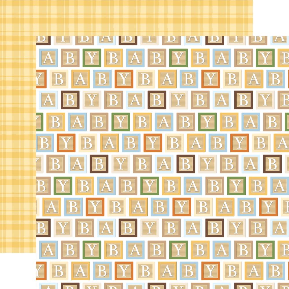 Echo Park Winnie The Pooh Baby 12 x 12 Collection Kit wpb442016 Baby Blocks