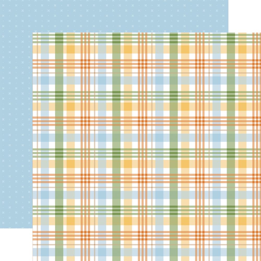 Echo Park Winnie The Pooh Baby 12 x 12 Collection Kit wpb442016 Peek A Boo Plaid