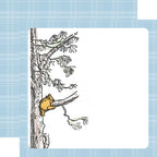 Echo Park Winnie The Pooh Page Frames 12 x 12 Collection Kit wpf489016 Climbing Tree