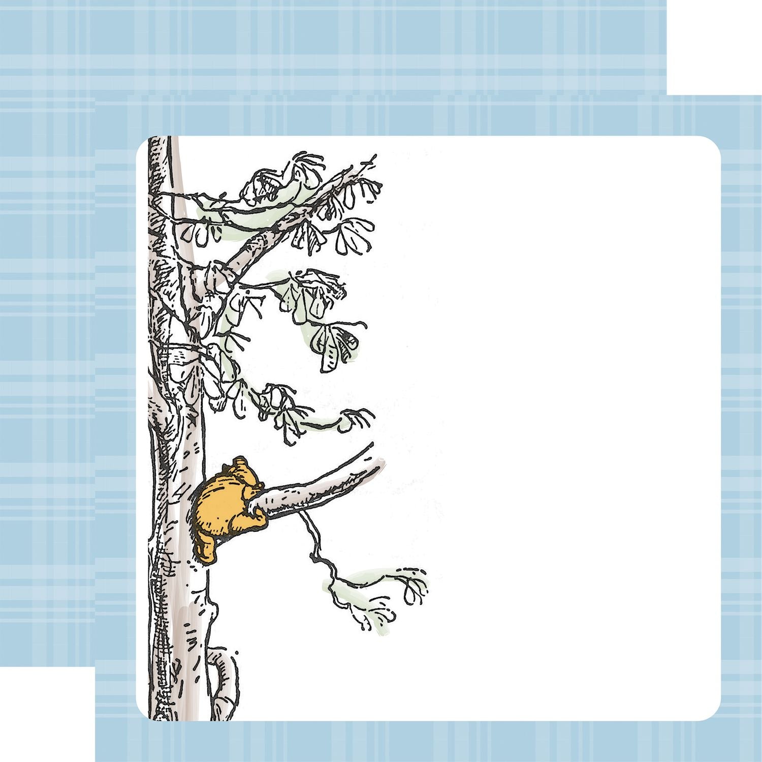 Echo Park Winnie The Pooh Page Frames 12 x 12 Collection Kit wpf489016 Climbing Tree