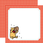 Echo Park Winnie The Pooh Page Frames 12 x 12 Collection Kit wpf489016 Honey