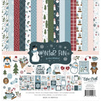 Echo Park Winter Fun 12 x 12 Collection Kit wf468016