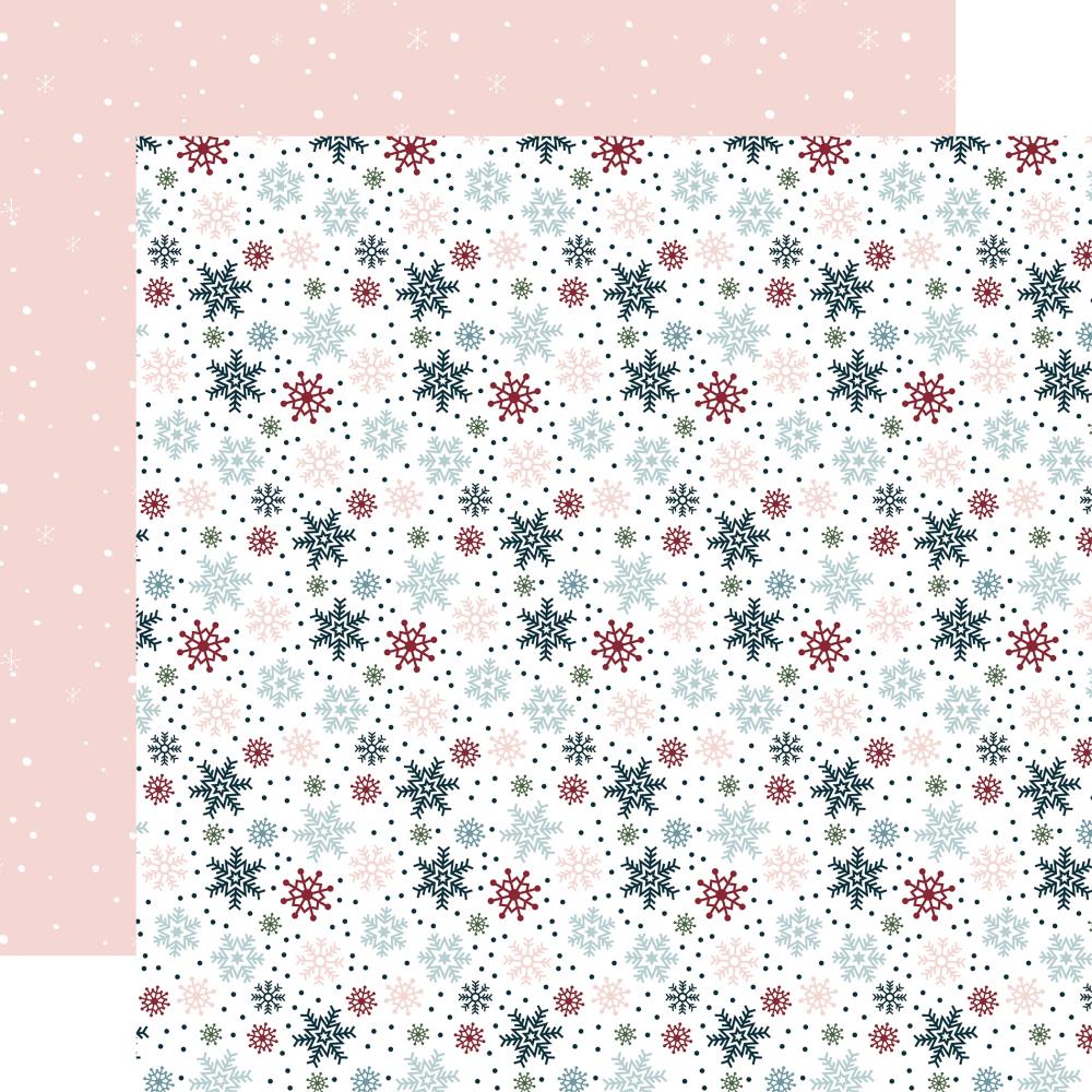 Echo Park Winter Fun 12 x 12 Collection Kit wf468016 Winter Is Coming Snowflakes